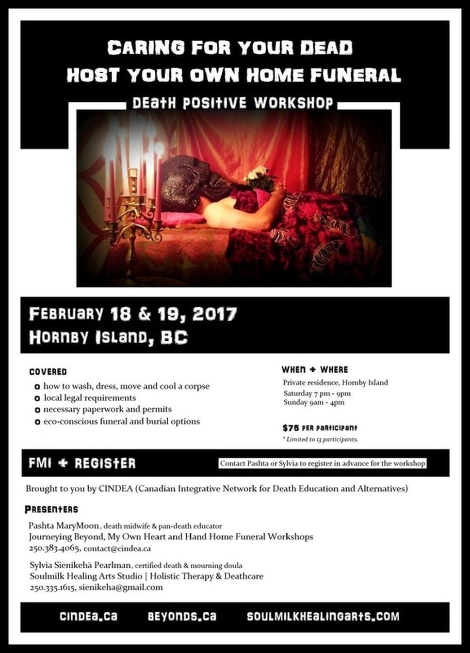Death Positive Workshop | soulmilkhealingarts.com
